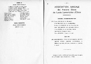 LYCEE LAMORICIERE DISTRIBUTIONS PRIX  29 JUIN 1955   (9)